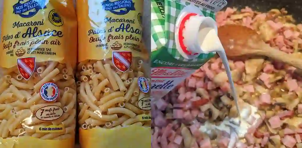 Pâtes à la Fabienne